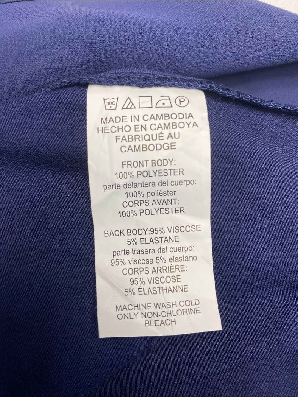 Michael Kors Women’s Layered Sleeveless Tunic Blouse Blue V-Neck Size Medium - Picture 3 of 11